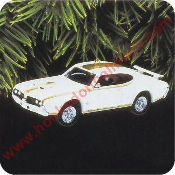 Hallmark 1969 Hurst Oldsmobile 442 Car Christmas Ornament 1997 Ornament