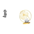 thumbnail image 1 of Figura De Hoja De Caballero De Resina Nórdica, Escultura Abstracta De Arte De Hierro, Adorno Decorativo Para Escritorio, Armario, Mesa De Oficina, Estantería, Entrada, Dormitorio, Regalo, 1 of 8