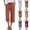 15# Vermilion, variant on Women's Casual Wide Leg Capri Pants Elastic Waist Drawstring Lightweight Cropped Trousers with Pockets Vermilion M