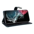 thumbnail image 3 of FOXDOCK Funda tipo Cartera para Samsung Galaxy S24 Ultra – Cubierta de Cuero PU con Múltiples Ranuras, Bolsillo para Efectivo y Correa de Muñeca, 3 of 6