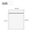thumbnail image 2 of Unique Bargains Sacs Transparents Antistatiques Rouges 2.4x3.5inch(6x9cm) Sac de Protection Refermable pour Disque Dur HDD SSD Lot de 100, 2 of 5