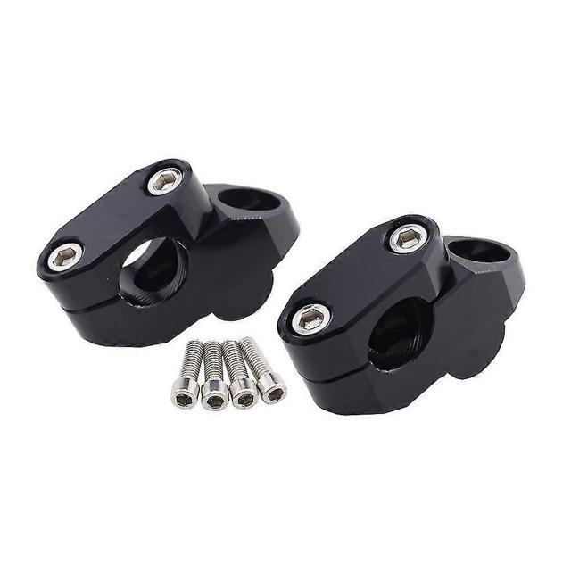 Motorcycle Handlebar Mount Risers for V-Strom 250 650 DL650 V-Strom 1000 DL1000 2002-2019 22mm 7/8 inch(Black)