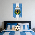 thumbnail image 6 of Decorr 2026 World Cup Soccer Flags, 18 Styles National Team Crest Pennants for Sports Bar, Man Cave & Fan Wall Decor, 51×28", 6 of 6
