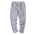 thumbnail image 1 of WEIYLL Mens Pants Solid Color Casual Japanese Sports Slim Feet Gy2 Trousers Size M, 1 of 3