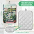 thumbnail image 6 of Yayeee Pot Holders Kitchen Heat Resistant with Pocket 7"x9.8" Cotton Oven Cooking Hot Pads, Window Plants, 6 of 7