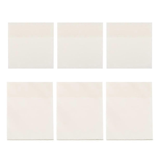 6 Pcs Chomebook School Stationery Sticky Notepad Adhesive Notepad Sticking Notes