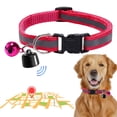 thumbnail image 4 of Rastreador Collar Ajustable Gatos para (rosa) Rojo, 4 of 9