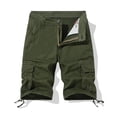 thumbnail image 4 of FNFYFH Cargo Shorts Men Multi Pockets Fishing Hiking Shorts Stretch Work Outdoor Shorts with Pockets, 4 of 4