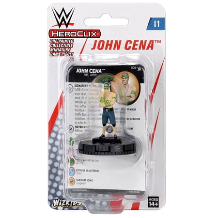 WWE HeroClix: John Cena Expansion Pack - Miniatures Game  WizKids  Ages 14+  2+ Players  30+ Min