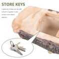 thumbnail image 2 of MasteelfCA Garden Key Hider Outdoor Spare Key Hider Stump Key Saving Box Fake Stump Key Hider, 2 of 8