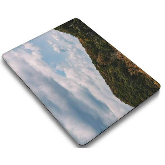 KSK KAISHEK Protective Case Hard Cover Only for Old MacBook Pro 15 inchs with Retina Display No CD-ROM / USB-C + Black Keyboard Cover Model: A1398 Sky Series 0063