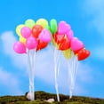 thumbnail image 3 of 1 Bunch Round Heart Mixed Color Miniatures Balloon Home Garden Cake Decoration Scrapbooking Craft Diy Colorful Mini Balloon Hi.FANCY, 3 of 9