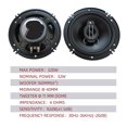 thumbnail image 3 of Universal Car Coaxial Auto Music Stereo Full Range Frequency Speakers Non-Destructive Installation, 3 of 5