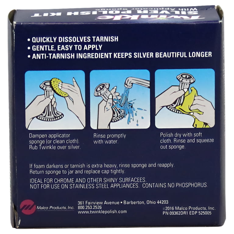 Twinkle Silver Cleaner & Polish Kit, 4.4 oz photo 2