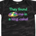 thumbnail image 4 of Inktastic They Found Me in a King Cake Boys or Girls Baby Bodysuit, 4 of 5