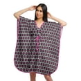 thumbnail image 1 of Moomaya Robe Courte de Caftan de Plage, Robe de Couverture Imprimée, Kaftan pour Femmes, Tenue de Plage, Couverture, 1 of 4