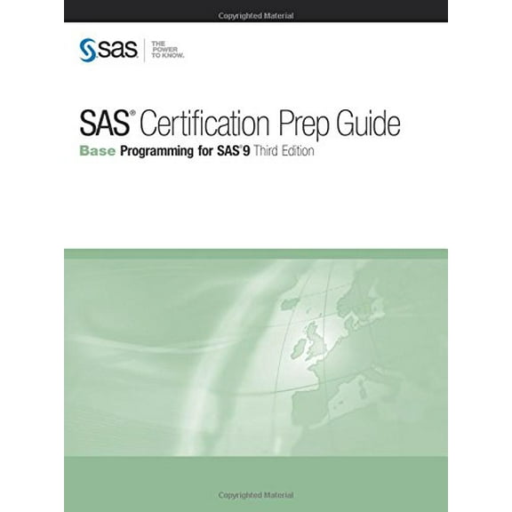 Pre-Owned SAS Certification Prep Guide: Base Programming for SAS 9 (Paperback) 1607649241 9781607649243