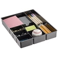 thumbnail image 7 of Officemate Deep Drawer Organizer Tray, 8 Compartments, 2 1/4H x 15 1/8W x 11 1/2D, Black, 7 of 7