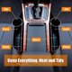 thumbnail image 2 of Car Seat Gap Filler Organizer Between Front seat car Organizer and Storage Box, Auto Premium PU Leather Console with Cup Holder, Car Pocket for Interi, 2 of 4