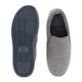 thumbnail image 3 of Isotoner  Heathered Knit Twin Gore Slipper (Men), 3 of 4