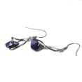 thumbnail image 3 of Yoursfs 925 Sterling Silver Blue Austria Crystal Love Heart Earrings for Women Fish hook Dangle Earrings for Women, 3 of 8