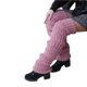 thumbnail image 2 of Txlixc Pantalones casuales de punto para mujeres Txlixc moda, 2 of 3