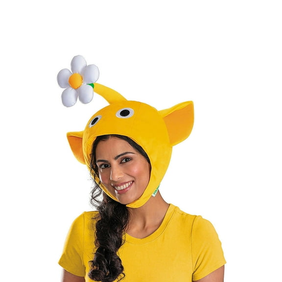 Kids Pikmin Yellow Pikmin Headpiece Costume Accessory - One Size