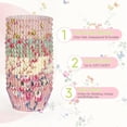 thumbnail image 4 of 100 Uds. Vasos de papel for cupcakes, surtido de vasos for hornear muffins for celebraciones, 1,97*1,18 pulgadas, perfectos for cumpleaños, bodas y días festivos, 4 of 5