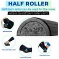 thumbnail image 3 of Yes4All Half Roller EPP/Foam Roller 36inch Black, 3 of 8