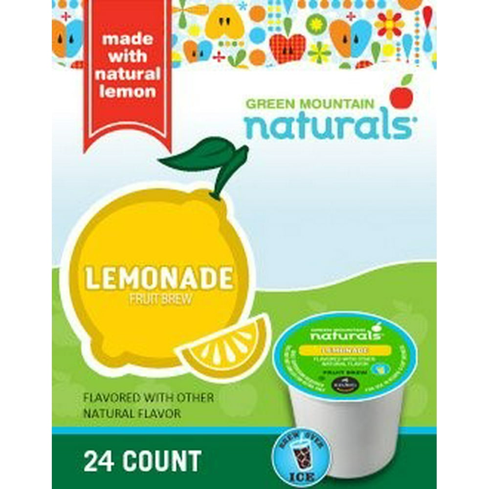 Green Mountain Naturals, Lemonade Kcups, 24 Ct