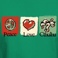 thumbnail image 3 of CafePress - Peace, Love, Cthulhu Dark T Shirt - Men's Classic Graphic Cotton T-Shirt, 3 of 4