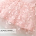 thumbnail image 6 of Baby Girl Butterfly Dress Tutu Ruffle Sleeveless Dresses Photograph Party Outfits Birthday Gift, 6 of 6