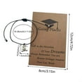 thumbnail image 3 of 2025 Graduation Compass Bracelet Set - Adjustable Friendship Bracelets for Graduates, Thoughtful Class of 2025 Gifts for College & High School Seniors with Inspirational Card, 3 of 9