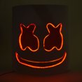 thumbnail image 1 of Naranja Máscara de DJ -Máscara LED para DJ Festival de música, Máscara de cosplay para fiesta de Halloween, Navidad de Acción de Gracias, XianweiShao 9024715962447, 1 of 3