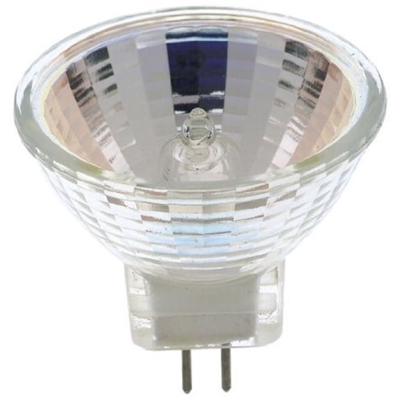 Satco S4627 - 35 watt; Halogen; MR16; 2000 Average rated Hours; Bi Pin G8 base; 120 volts