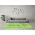 thumbnail image 3 of Ahgly Company Indoor Rectangle Abstract Green Modern Area Rugs, 8' x 12', 3 of 4