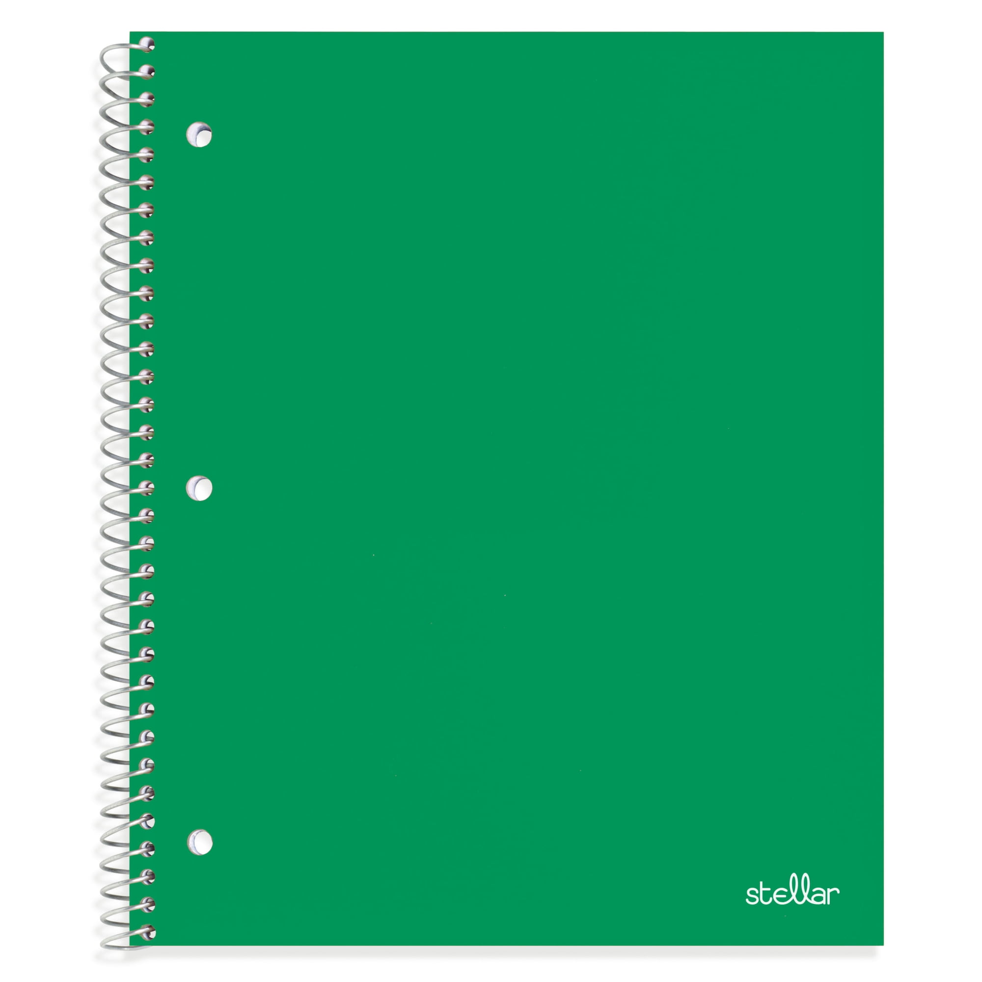 Office Depot Brand Stellar Notebook With Spine Cover 6 x 9 12 3 Subject  College Ruled 120 Sheets Black - Office Depot