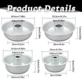 thumbnail image 3 of Angel Food Cake Pan,Tube Cake Pan,Non-Stick Chiffon Angel Food Cake Mold,Even-Heating Bundt Pan for Pound Cakes,Cheesecakes,Birthday & Wedding Baking, 3 of 6