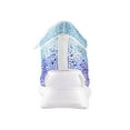 thumbnail image 5 of Lady Couture Jackpot Glitz Fashion Athletic Sneaker On A Spring Look Wedge, Blue. 12, 5 of 5