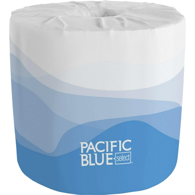 Pacific Blue Select Standard-Roll Embossed Toilet Paper - 2 Ply - 4 Pacific Blue Select Standard-Roll Embossed Toilet Paper - 2 Ply - 4