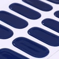 thumbnail image 2 of Nail Polish Sticker Waterproof Solid Color Adhesive Strip Semi-cured Gel Decoration-indigo, 2 of 4