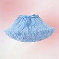 thumbnail image 4 of WRKEKC Girls Tulle Skirt Elastic Waist with Liner Solid Color Soft Breathable Comfortable Cotton Fabric Lightweight Daily Wear 0-10 Years, 4 of 5