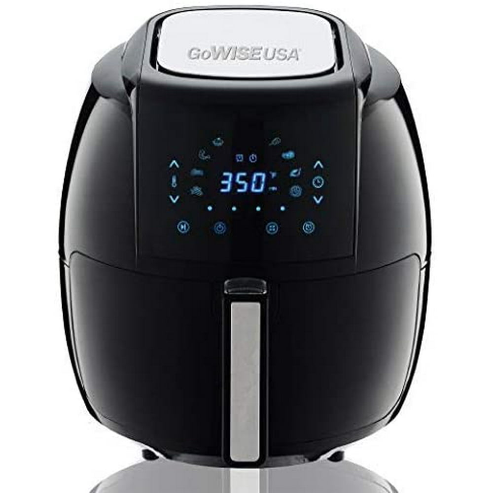 GoWISE USA 1700Watt 5.8QT 8in1 Digital Air Fryer with Recipe Book