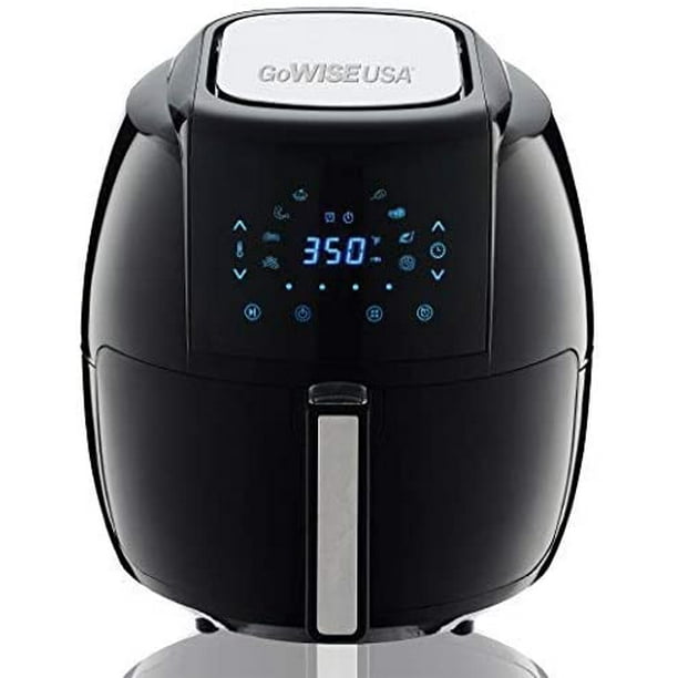 GoWISE USA 1700Watt 5.8QT 8in1 Digital Air Fryer with Recipe Book