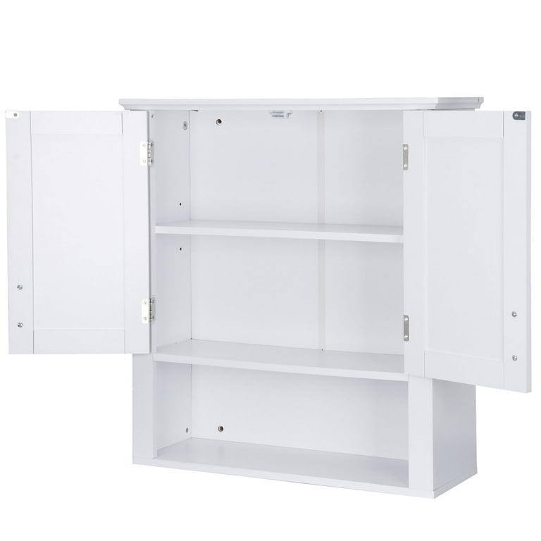 ZENSTYLE Slim Wood Mounted Bathroom Kitchen Wall Cabinet ZENSTYLE Slim Wood Mounted Bathroom Kitchen Wall Cabinet