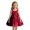 V139-RD2, variant on WhouRiu Girls Elegant Sleeveless Dress Wedding Birthday Party Gown Cute Bow Ruffle Princess Dresses