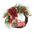 thumbnail image 3 of Guirlande de Porte de Noël Porte d'Entrée Porte de Cheminée Intérieure Couronne pour la Vie, 3 of 9