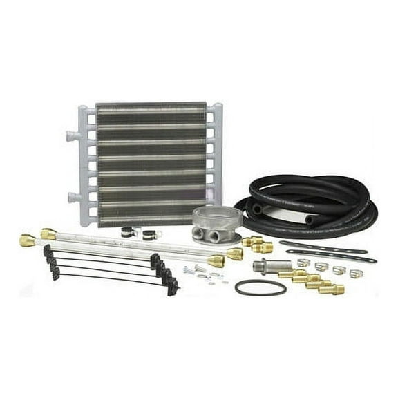 Oil Cooler - Compatible with 1989 - 1991 Chevy R3500 RWD 1990
