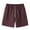 Wine, variant on JIUKE Mens Shorts Drawstring High Waisted Baggy Lounge Shorts Lightweight Summer Beach Shorts with Pockets