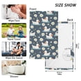 thumbnail image 2 of Duck and Flowers Bath Towel 100% Cotton Soft Thick High Absorbency Hand Face Towel Single Pack 16x28in, 2 of 7